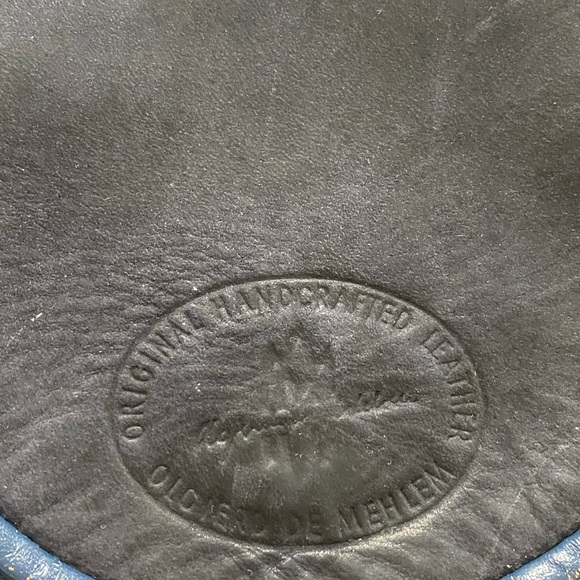 Olgierd De Mehlem vintage leather crossbody bag - Picture 4 of 14